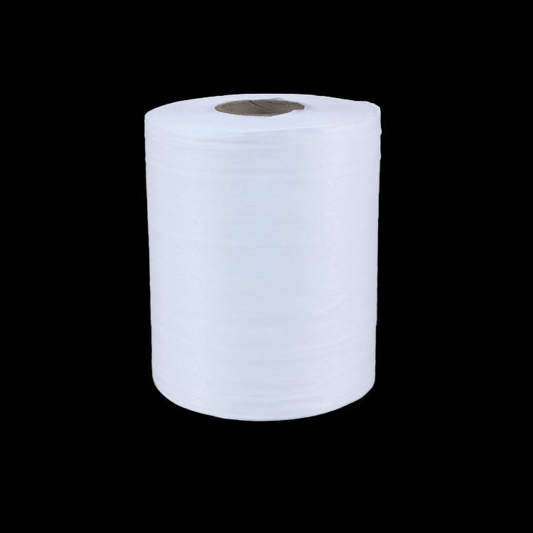 VISCOSE & PET Spunlace tela no tejida para las toallitas húmedas materias primas