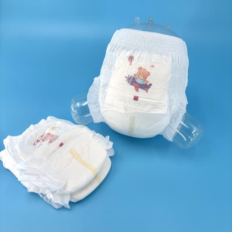 Free Sample Disposable Quality Baby Diaper Leak Guard Wholesale Baby Pants