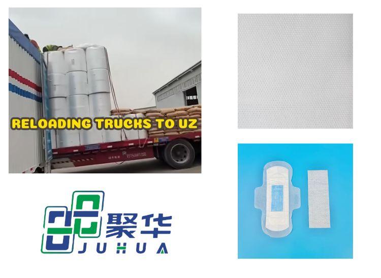 Reloading Non Woven Fabrics and Super Absorbent Polymer