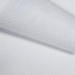 Customized Breathable Baby Adult Diaper Materials Hot Air Through Non Woven Fabric