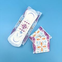 OEM Customized Ultra-Thin Disposable Cotton Sanitary Napkin Care Pad Super Absorbent Winged for Night Use Adult Size